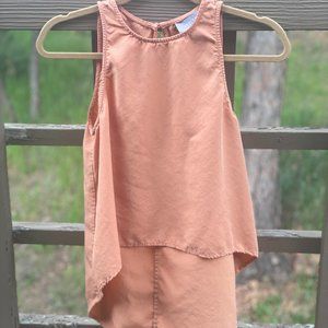 EUC Finders Neiman Marcus High-Low Vintage Lyocell Halter Tank